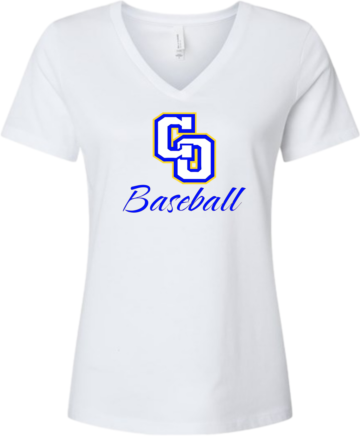 Charter Oak Ladies V Neck Top
