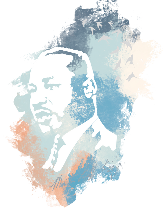 Dr. King Black History Month T Shirt