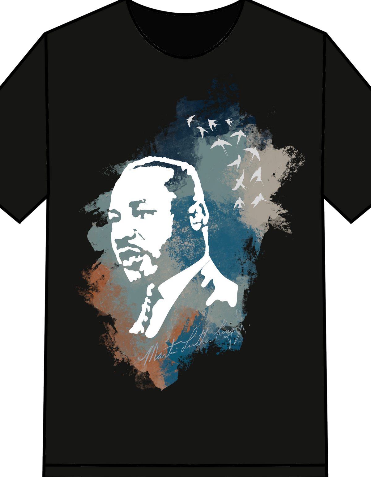 Dr. King Black History Month T Shirt