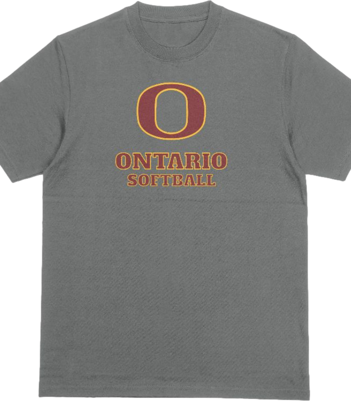Men's Heavy Cotton T Shirt - Ontario Softball