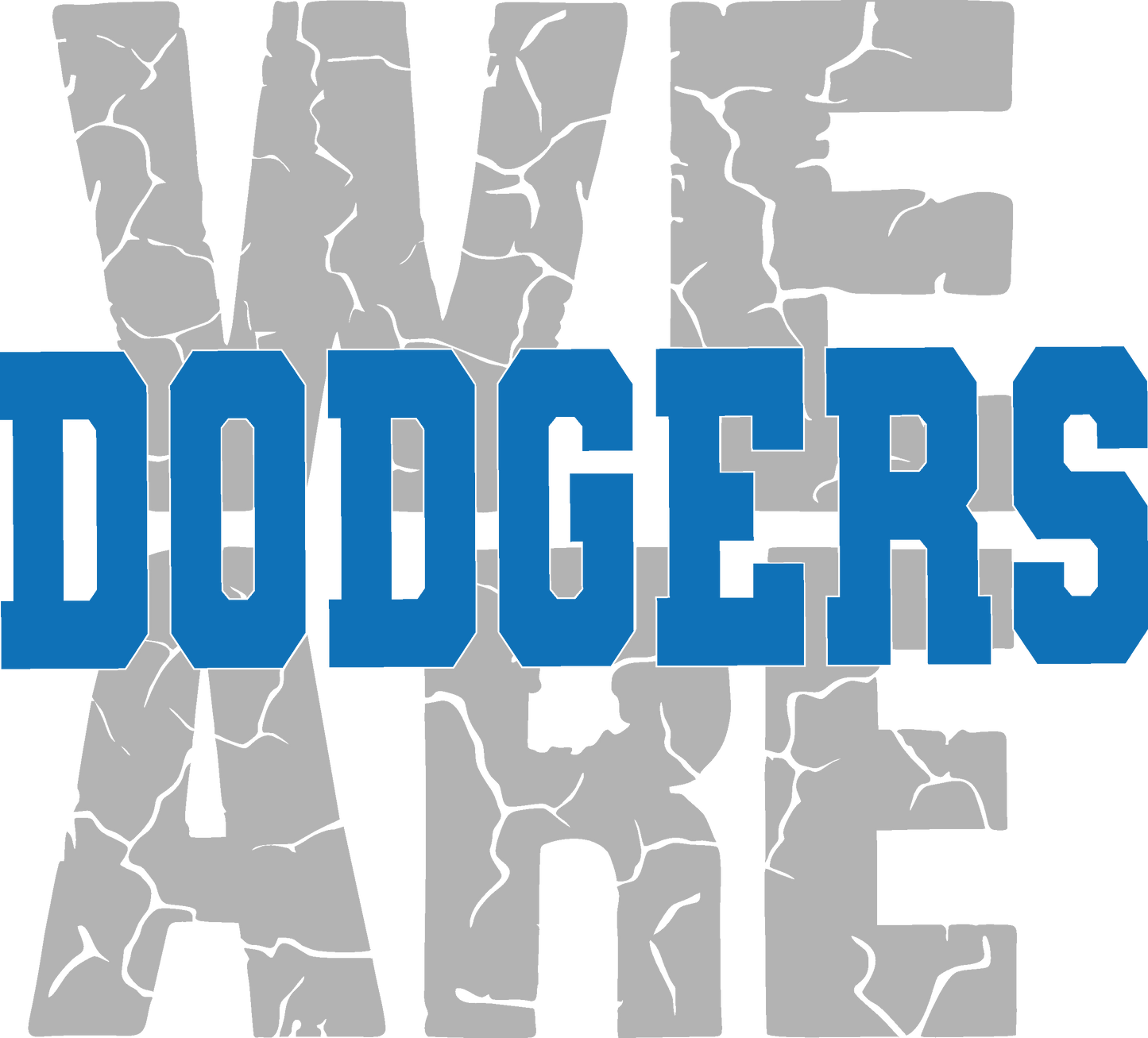 We Are Dodgers-Block T-Shirt