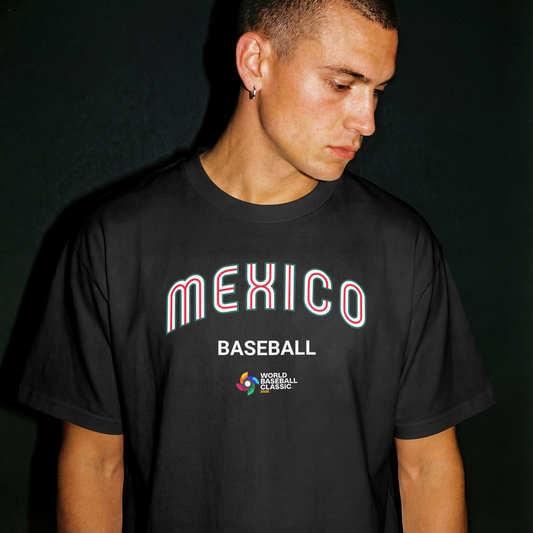 WBC Team Mexico Baseball Shirt - Arched