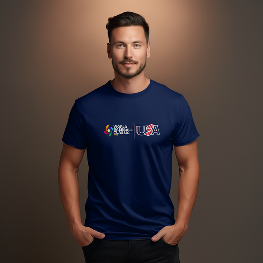WBC USA Baseball Shirt - Sideways